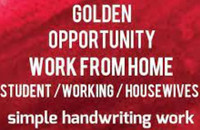 Guaranteed Income Opportunity (Work From Home) Writing Letters