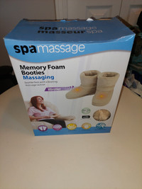 New In Box Spa Massage Memory Foam Massaging Womens 6.5-8.5 $25 