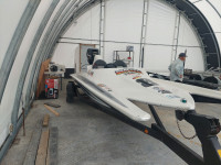 STV Tunnel Hull Race Boat with Trailer