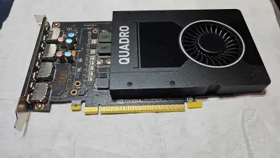 nVidia Quadro P2200 (Pascal) 5GB GDDR5 160-Bit 5K GPU PCI-E 3.0, View more