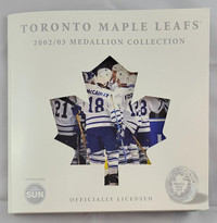2002 2003 Toronto Maple Leafs Medallion Set