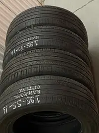 195/55/16 Hankook Optimo All Season Tires 