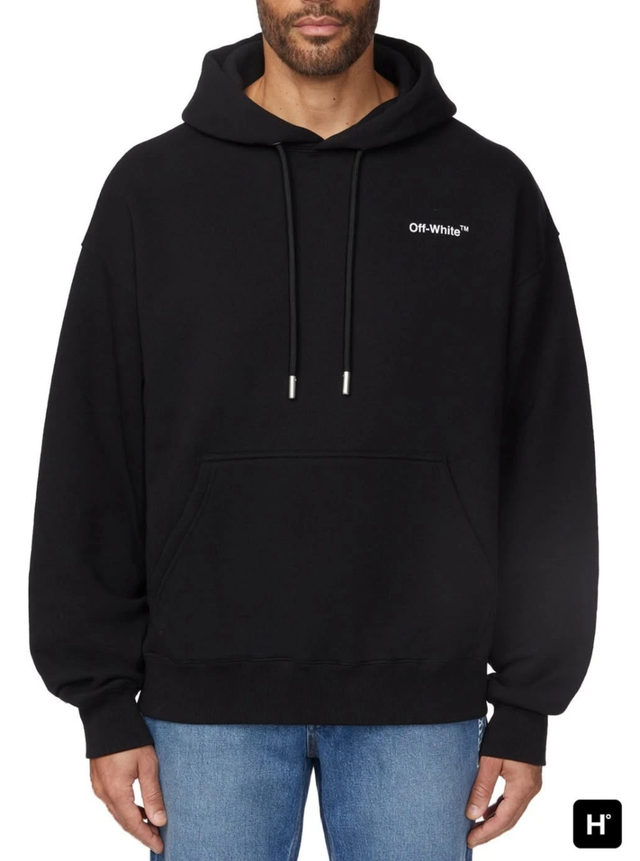 Off-White Costco Exclusive Hoodie BLACK SIZE LARGE