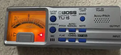 Boss TU-15 Chromatic Tuner, View more