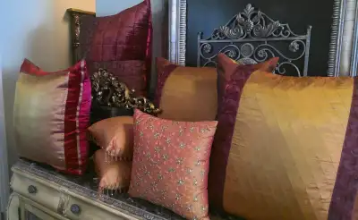 Red Bedding or Sofa Cushion Set, View more