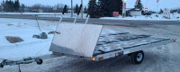 2012 PJ Trailer Snowmobile Trailer