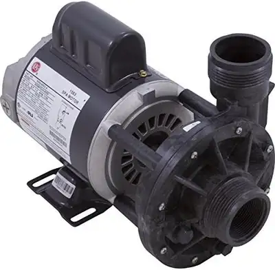 1/8 Horse power, 1/15 operating horse power 1.5 inch inlet, 1.5 inch outlet 48FR 115V, 60Hz 1.3 amps...