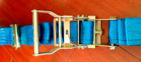 Ratchets (6) Tie-Downs - E-Track, 2" x 20', 3,000 lb Capacity