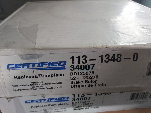1990's BMW Rear Brake Rotors $40 For Pair - New in Other Parts & Accessories in St. Catharines - Image 3