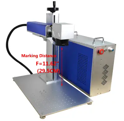 30W Fiber Laser Metal Mark Engraver Rotary Axis Acrylic 130078, View more