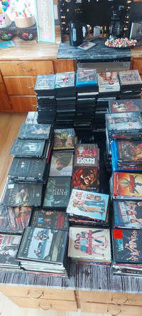 Dvds and blu rays 