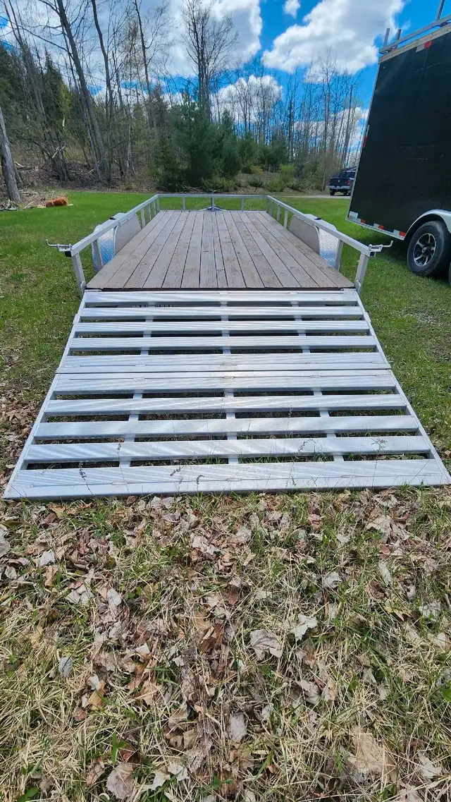 2020 everlight aluminum 7x16 trailer in Cargo & Utility Trailers in Peterborough - Image 7