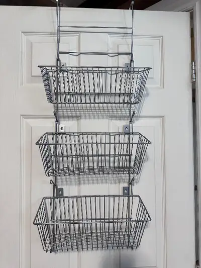 Over the Door & Wall Mount Hanging Wire Baskets - Kemptville, View more