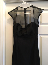 NWT black pinup wiggle dress - size large 