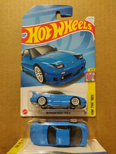 New Hot Wheels '96 Nissan 180sx Type X S13 1:64 diecast car JDM, View more