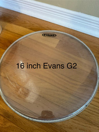 Pre-Owned Drum Heads 13/16/22