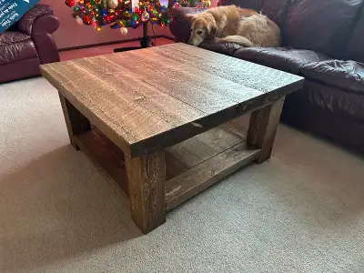 Solid Wood Rustic Living Area Furniture - Made In Alberta, View more