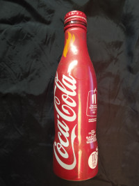 Coca-Cola 2010 Vancouver Winter Olympics Torch Relay alum bottle