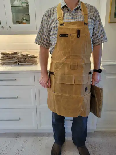 Tools - New Workshop Apron, Waxed Canvas, View more