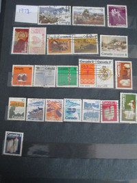 Cancelled Canadian Stamps – Year 1972