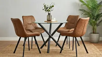 Opus White Round Dining Table table – Modern Round Dining Table, View more