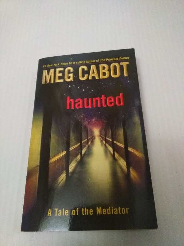 book: The Mediator #5 Haunted in Fiction in Cambridge