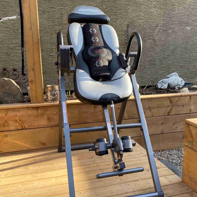 Inversion Table Heat and Massage Exercise Equipment Calgary Kijiji