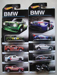 Hot Wheels BMW Complete set of 8 -  1:64