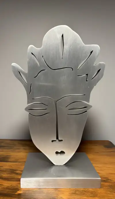 Aluminum Sculpture By J. GHORAYEB, View more