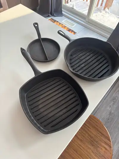 cast iron pans, View more
