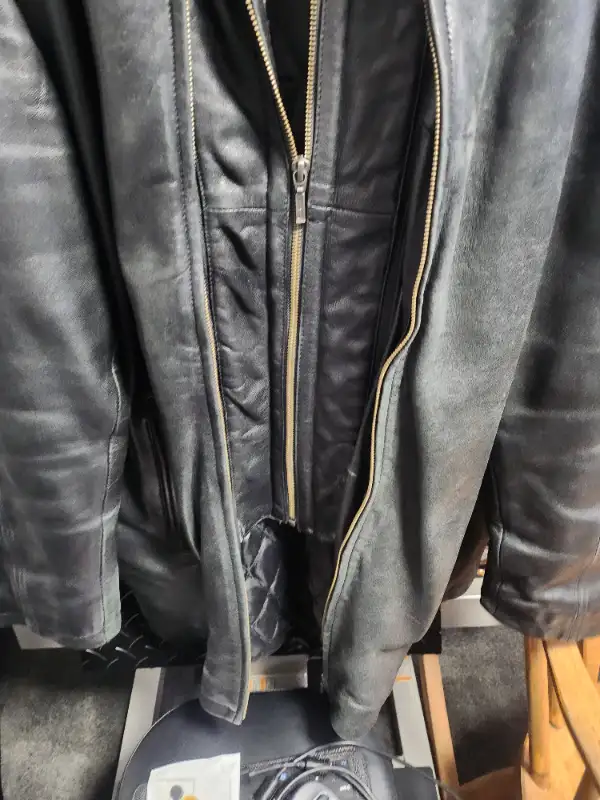 100% Lamb Skin Leather Jacket by Britches - 3XLT Big and Tall63006660998403123