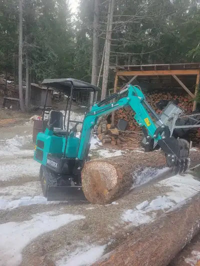 Free delivery. Brand new 15hp excavator. I have a couple excavators available both with pilot contro...