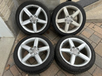 Audi A4 OEM 18" Mags with Summer Tires