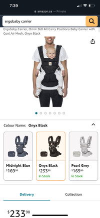 ***Selling BRAND NEW Ergobaby OMNI 360 Carrier***