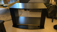 Storage/stand with glass doors