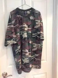 XXL Camouflage Mesh Hunting T Shirt