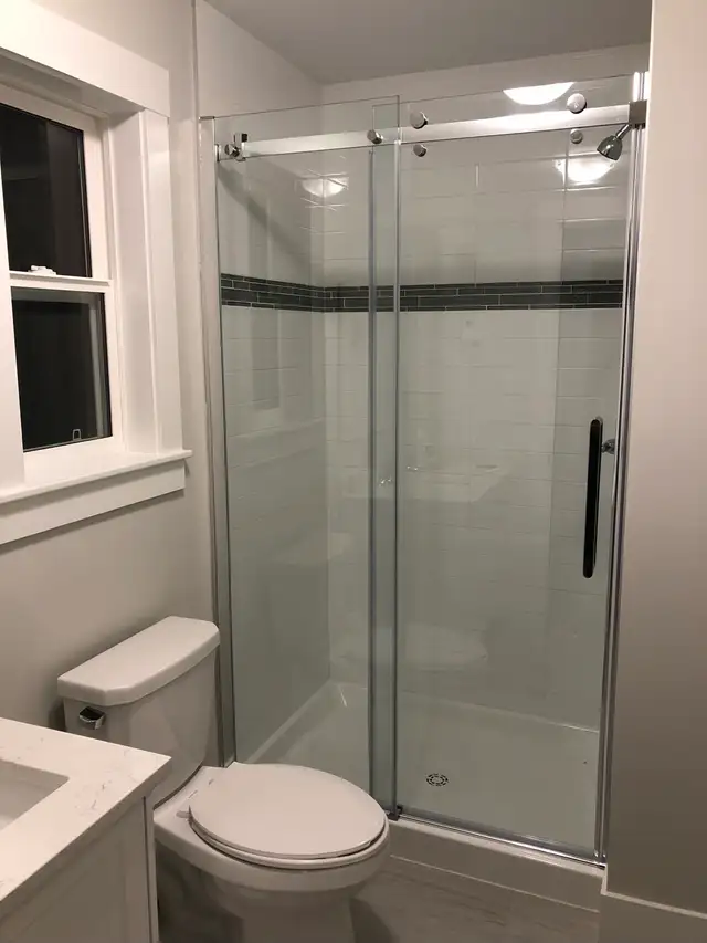 Shower door installation547962646462484481