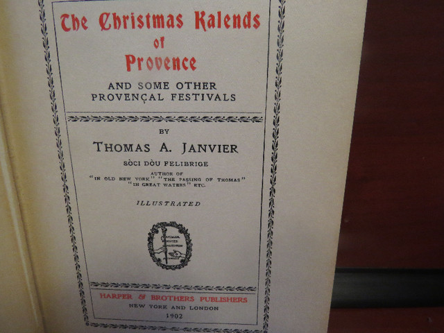 The Christmas Kalends of Provence 1902 in Arts & Collectibles in Oshawa / Durham Region - Image 2