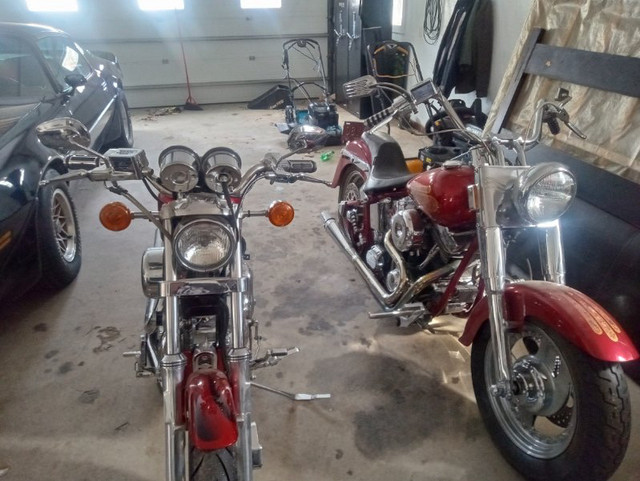 2 Harley’s for sale in Street, Cruisers & Choppers in Lethbridge
