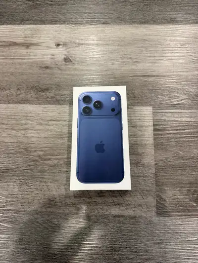 Brand New Sealed Blue iPhone 17 Pro 1TB - Apple Receipt, View more