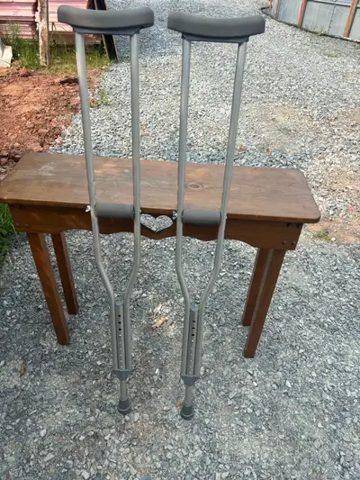 used pair of crutches, View more