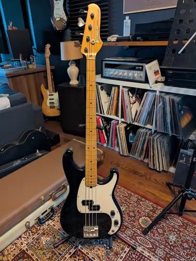 Solid bass Sounds amazing. Made in Japan 1984. Ibanez made serious instruments in the 80s. Comparabl...