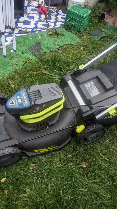 Yardworks 48V Lawn Mower, View more
