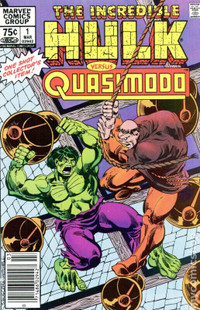 Incredible Hulk vs. Quasimodo (1983) Canadian Price Variant