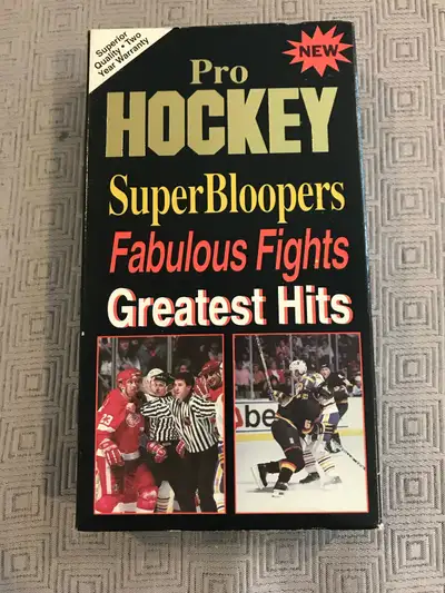 Like new VHS cassette.