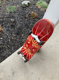 Red Star complete skateboard. $50 OBO