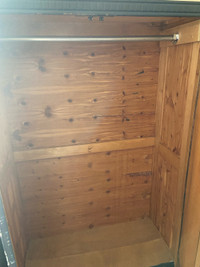 Wooden children’s wardrobe 