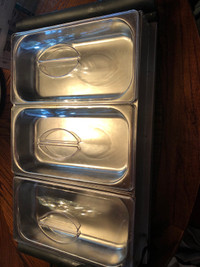 Casa dolce 3 section  warming tray