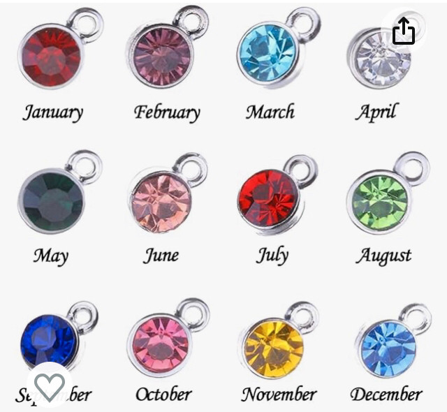 Lucky Penny Charm with Your Birthstone New Mavis Rd and 401 in Jewellery & Watches in Mississauga / Peel Region - Image 4