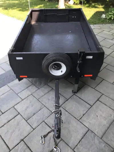 Utility trailer that is light with a 1-7/8” receiver Rated for 1500lbs Size: 48”x78” In good conditi...